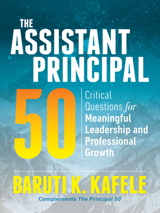 Title details for The Assistant Principal 50 by Baruti K. Kafele - Available